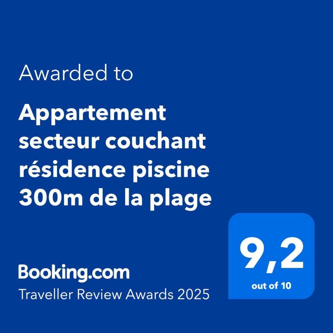 Appartement Secteur Couchant Residence Piscine 300M De La Plage ลา กร็องเดอ-ม็อต ภายนอก รูปภาพ